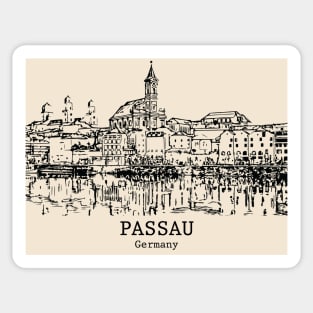 Passau - Germany Sticker